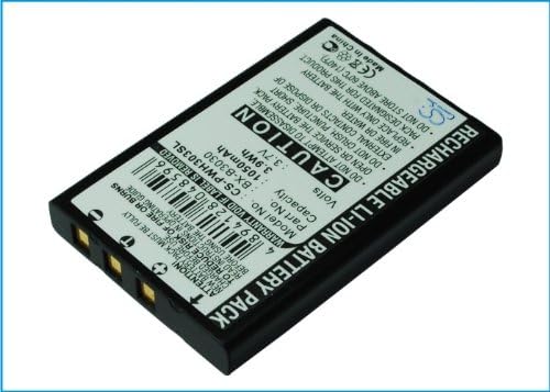 1050mAh Zamjena baterije za slušajte tehnologije IDSP prijemnik M1 točka M1 Microfon Media Interface