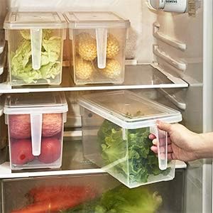 PENGKE plastična posuda za skladištenje hrane sa poklopcem i ručkom,kutija za čuvanje hrane sveža kutija