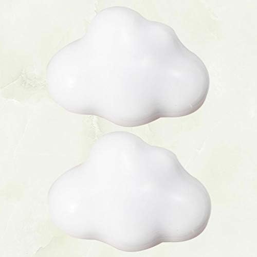 HEALLILY Ceramic Kumbs 2pcs cloud Shaped Handle Cloud silikonski kalupi keramički ormarići ručke