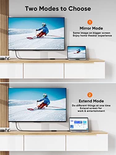 CableCreation HDMI na DVI kratki kabl 0.5 ft, dvosmerni DVI-i ženski na HDMI muški Adapter 1080p DVI na