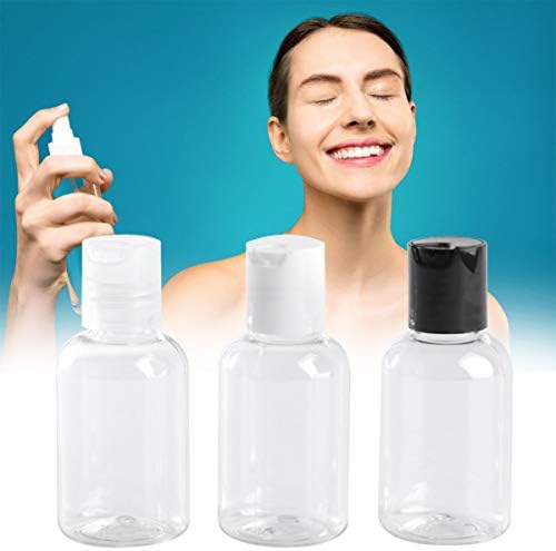 Cabilock press kontejneri top flip masažni šampon prijenosni toner za pohranu, gel ml losion bijeli šamponi za