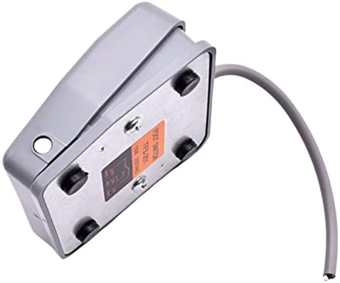 1kom SPDT plastični električni prekidač za gazište vodootporna pedala za nožnu kontrolu 220V AC 10A