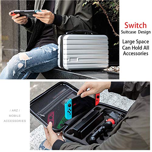 Tollopas Nintendo Switch putna torbica kompatibilna sa Nintendo Switch, putna torbica fit Switch Pro