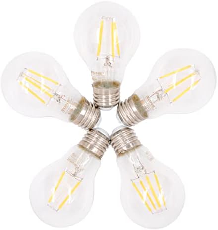 Grupo Gadmi 4 Watt LED Spotlight Set od 5 Vintage Edison LED, štedljiva energetska sijalica antiknog
