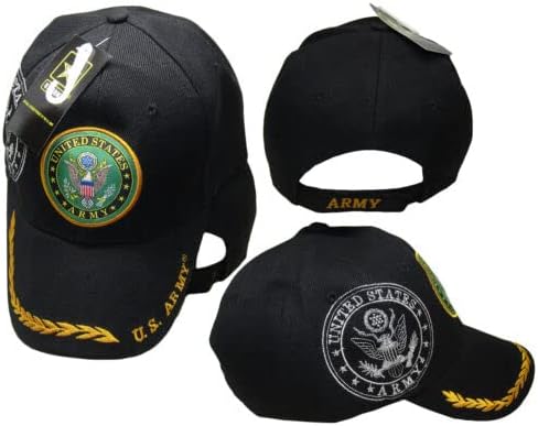 Flakita noviteti zvanično licencirani Veteran američke vojske okrugla strana sjena kapa šešir crna