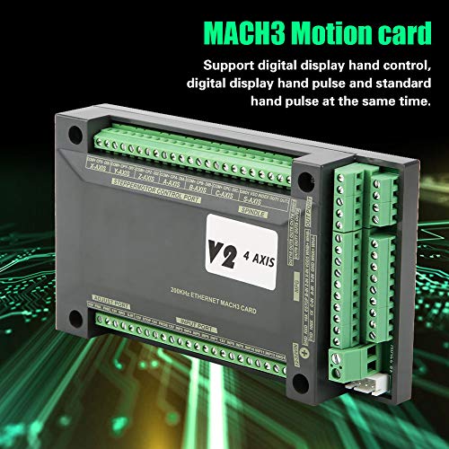 Novusun CNC, 4-osni Nvem CNC kontroler Ethernet Mach3 kartica za kontrolu kretanja za koračni Motor