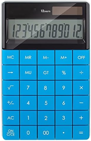 JFGJL Desktop kalkulator Universal Programer 12 cifara Dual Power Fashion Style Poslovni pribor Poslovni kalkulatori