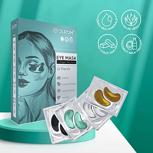 OLROM proizvodi za njegu očiju - kolagen sa zakrpama izlučivanja puževa i zakrpa za oporavak za oči
