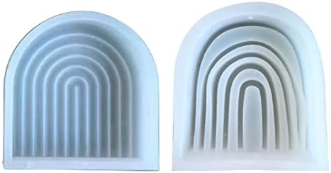 Domccy silikonski dugi kalup DIY CRAFT most sapun sapun za svijeće molirno geometrijski luk