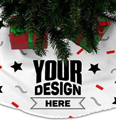 Personalizirana suknja za božićnu drvvu - Custom Xmas ukras ili poklon za božićno drvo za Xmas
