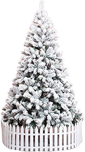 Topyl 78ft Premium Snežno Snow Božićno drvce, Neoblizactum Xmas stablo Zglobovi metalnim postoljem, ekološki