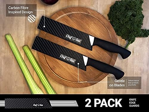 Chef sac Elite Chef Knife Roll torba sa 2 pakovanja štitnika za noževe uključena