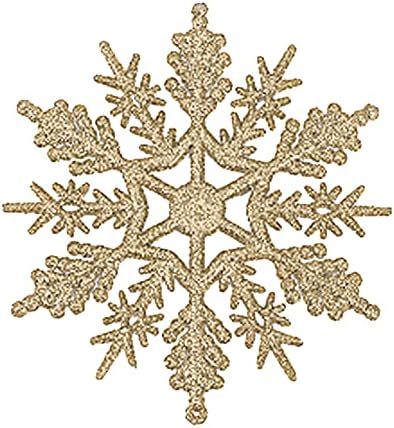 F4377D 24pc Snowflake Božićni ukras Božićno ukrašavanje stabla Privjesak programa (7 5cm)
