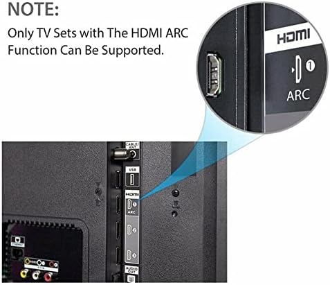 ND HDMI ARC Audio ekstraktor Digitalni DAC do RCA Coax SPDIF 3,5 mm adapter pretvarača