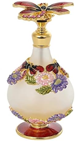 MMLLZEL 25ml Parfem Boca Vintage Glass Embosseleener reljefni leptir Cvjetni dekor putnički putnički