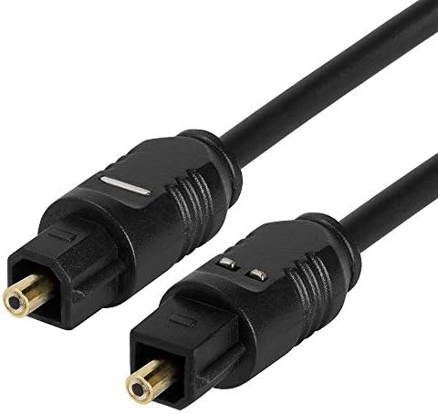 Cmple - optički audio kabel 3ft - tanak optički kabel ultra tanki zlatni toslink kabl digitalni