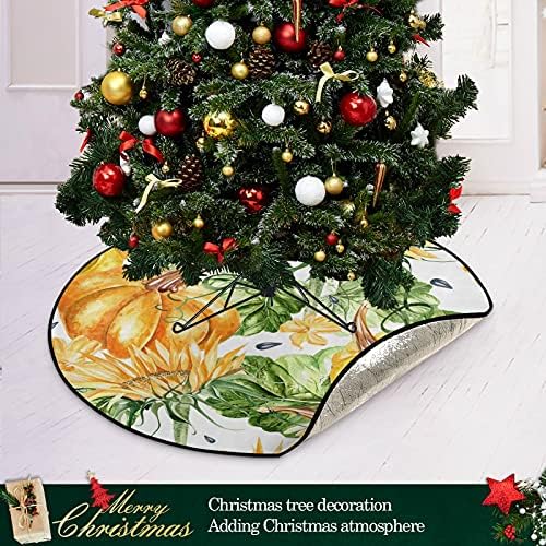 Bundeve povrće suncokreti božićna stabla mat vodootporna stalka za stalak za stalku Mat tepih ispod