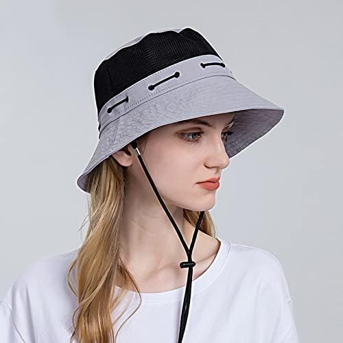 Žene prozračne kašike kape Podesivi preklopni bijeli ribolovni šeširi Ljetni putovanja Sklopivi sunčani kapice