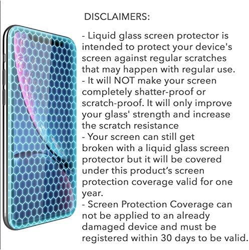 3 pakovanje tečnog stakla za zaštitu ekrana sa zaštitom ekrana od 250 USD za sve pametne telefone