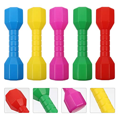 Toyandona Brain Toy 5pcs Kids Butchbells igračka ručna težina bučice Fitness vježbač oprema za djecu