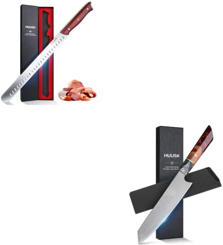 Huusk Japan BRIKET nož za snop za rezanje mesa sa profesionalnim nožma za rezanje mesa