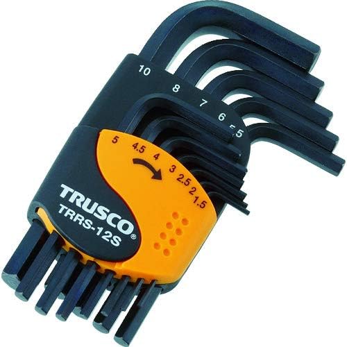 Trusco TRRS320 Hex ključ ključ, kratki tip, 1,3 inča
