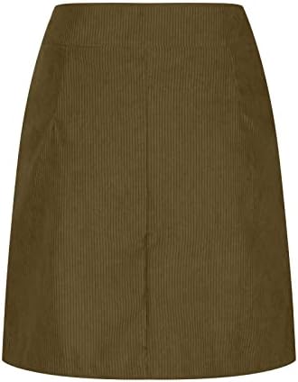 Suknje na narhbrg za ženska ležerna u nevolog raštrkane a-line traper kratka suknja sa džepom