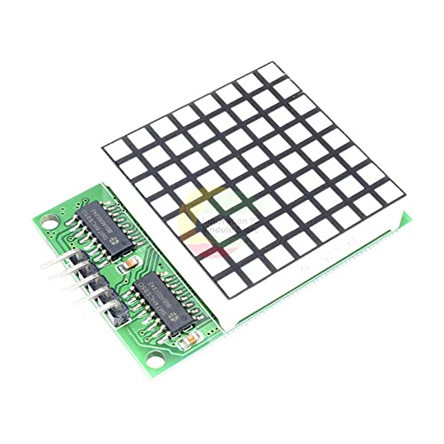 8x8 8x8 8 x 8 kvadratna matrica crvena LED displej tački 74HC595 modul pogonskog upravljačkog programa