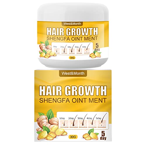 Dnevna hidratantna krema za kosu ShampooGinger 30g Hair Hair Regrowthhickerlonger Growth Regrowth