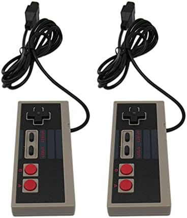 Zamjena navigacijskih kontrolera odgovara za NES-004 Nintendo NES Vintage konzola Wired Gamepd paket od