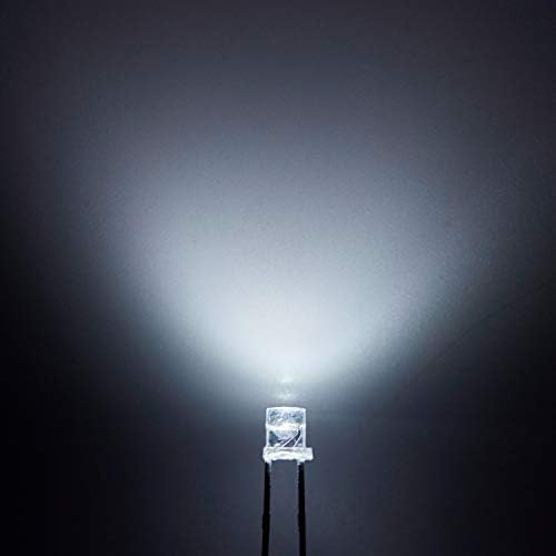 CHANZON 100 kom 3mm Bijela LED Diodna svjetla svijetla sijalica lampe elektronske komponente Indikator