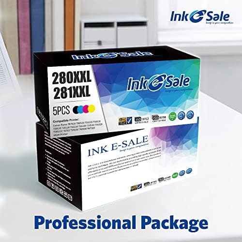 Ink E-prodaja kompatibilni PG-280xxl CLI-281xxl kertridž sa mastilom zamena za Canon 280xxl