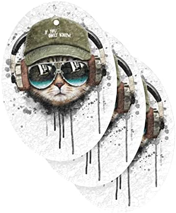 Alaza akvarelor Mačka Slušajte glazbu Prirodna spužva Kuhinjski celulozni spužvi za jela Perilica kupaonica i