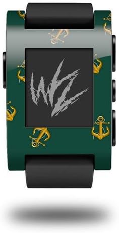 Sidra Gost Hunter Green - Koža naljepnica se uklapa u originalni šljunak Smart Watch