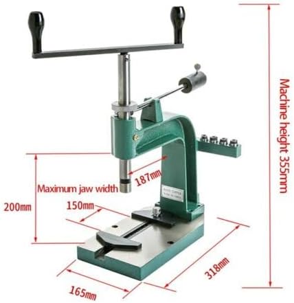 Ručno prikovana mašina za tapkanje radne površine Mali stroj za pravljenje navoja