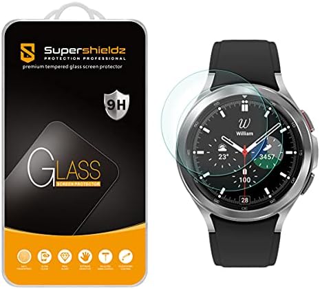 Supershieldz dizajniran za Samsung Galaxy Watch 4 Klasični zaštitnik zaslona od kaljenog stakla,