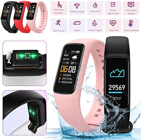 Yiisu 8A0A2x C7S Bluetooth Smart Watch moda Smart Sports narukvica Slim dizajn Vodootporan za IOS / Android