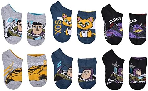 Disney boys Lightyear No Show čarapa od 10 komada