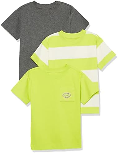 Essentials Unisex Dječija moderna kratka majica, pakovanje od 3 komada