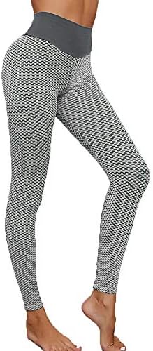 Miashui Yoga pantalone za žene visokog struka za trčanje Yoga helanke aktivne pune sportske pantalone ženske dužine