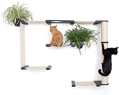 Katastroficreations Mini vrt - viseća mreža za mačke na više nivoa & Centar za penjačke aktivnosti-Zidne