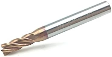 Površinski glodalica 5mm 4 žljebovi HRC55 karbidni krajnji mlinovi glodalice legure obloženi volframovim čelikom