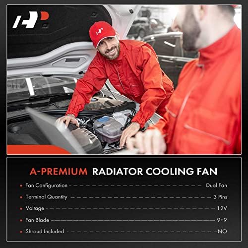 Premium montaža ventilatora hlađenja hlađenja motora motora kompatibilna sa Mercedes-Benz W210