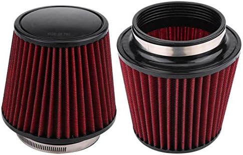Aramox univerzalni automobilski filter za vazduh, ulaznog zraka visokog protoka, kružni konus za čišćenje
