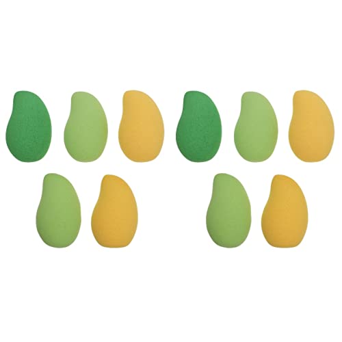 TENDYCOCO 10pcs udoban Puffs: Blending d egg Supplies sunđer za šminkanje žene putuju alati za Blender