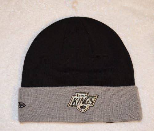 Los Angeles LA Kings 2-Ton New Era šešir sa kapicom - NHL zimska pletena kapa Toque
