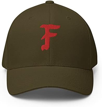 Napredna zapažanja Group F Logo FlexFit šešir, naprijed zapažanja Grupa F vezena strukturirana prelijevka
