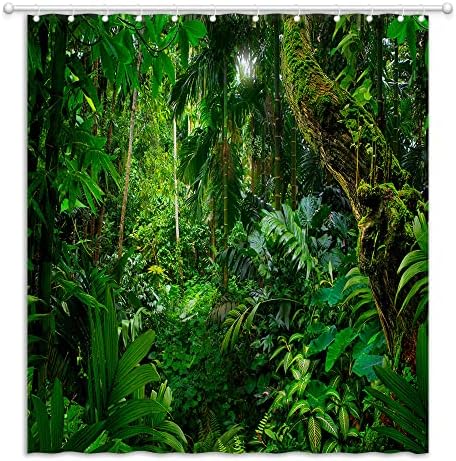 Priroda Šumski vodopad Zrakoše za tuš za prašume Prirodni krajolik Zelena stabla Sunshine Tropska džungla