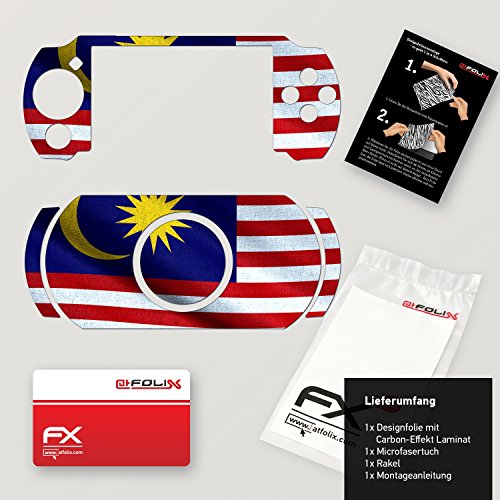 Sony PSP-E1000 / E1004 Dizajn kože Zastava Malezije naljepnica za naljepnicu za PSP-E1000 / E1004