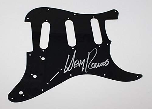 Crna Zastava Moj Rat Henry Rollins Potpisao Autogramom Fender Strat Električna Gitara Pickguard Loa